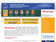 Tablet Screenshot of ciechanow.mscdn.pl