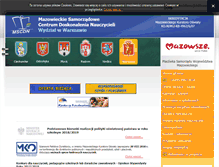 Tablet Screenshot of minsk-mazowiecki.mscdn.edu.pl